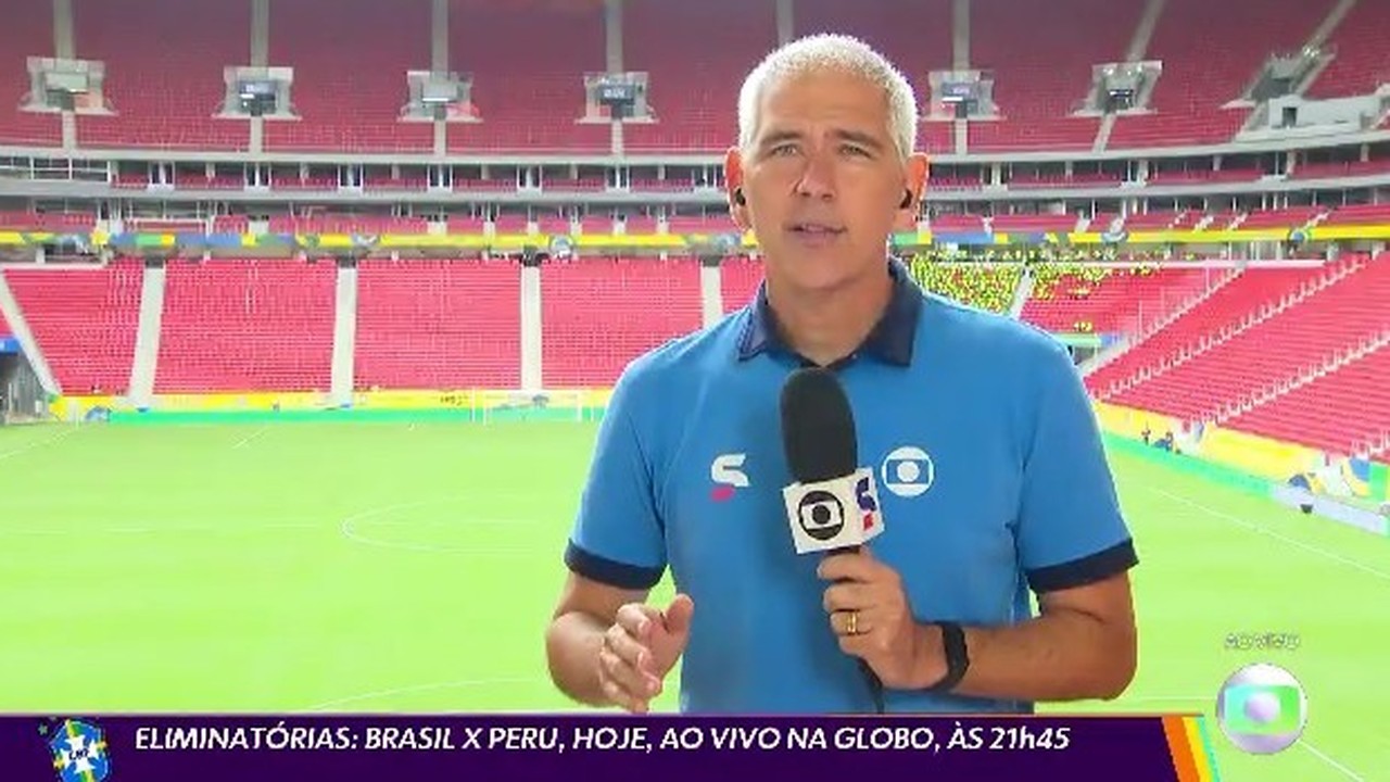 Eliminatórias: Carlos Gil traz informações do duelo entre Brasil x Peru terça-feira