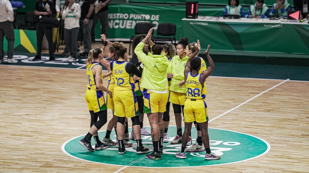 Seleção brasileira levou a medalha de ouro pela quinta vez — Foto: Marina Ziehe/COB
