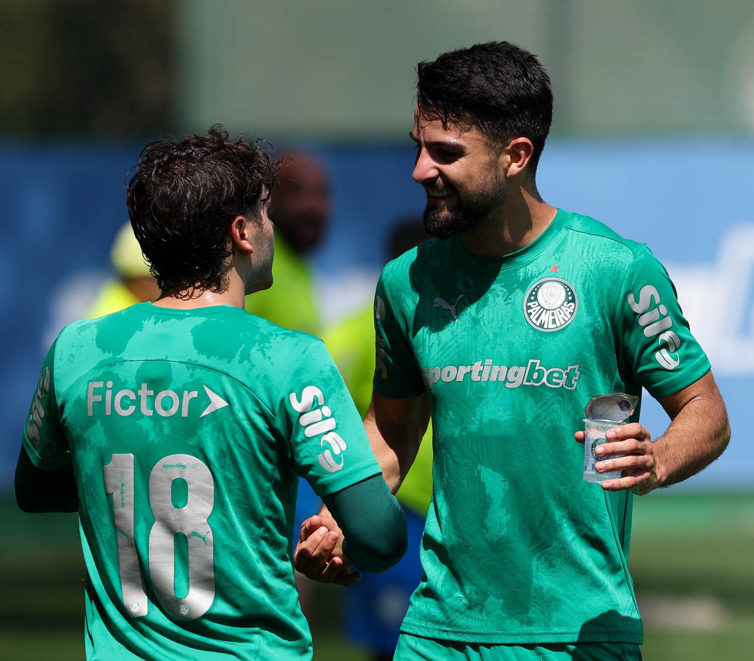 Flaco, do Palmeiras, celebra convocação para a Argentina: 