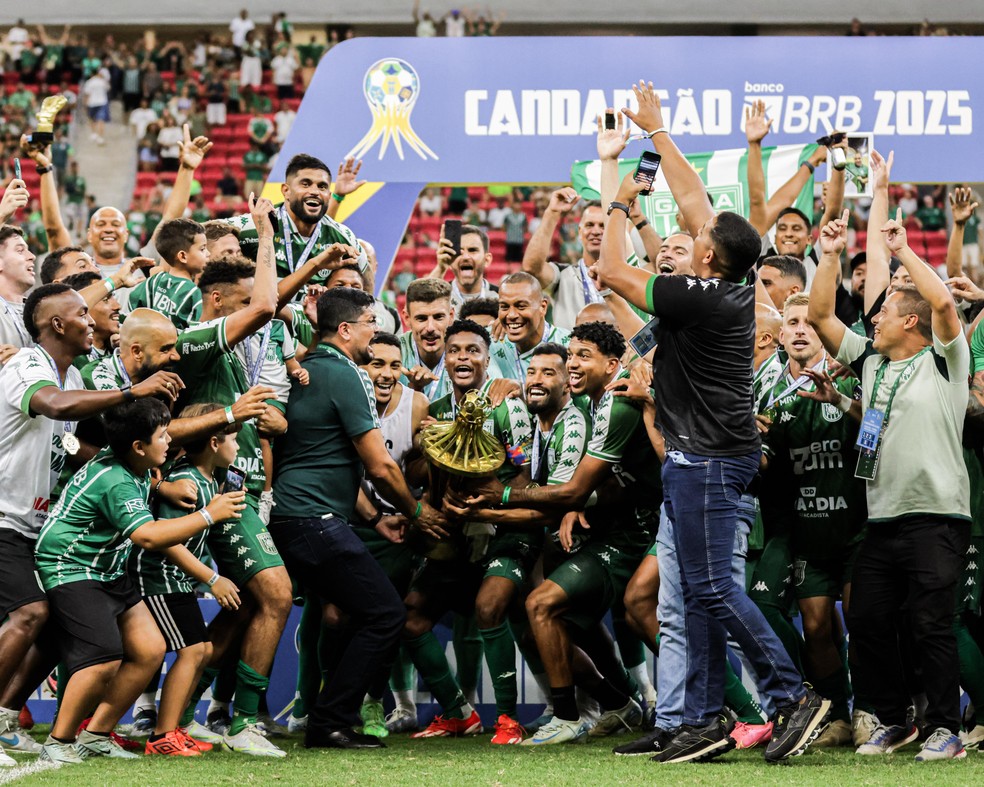 Gama é campeão Candango de 2025 — Foto: Filipe Fonseca