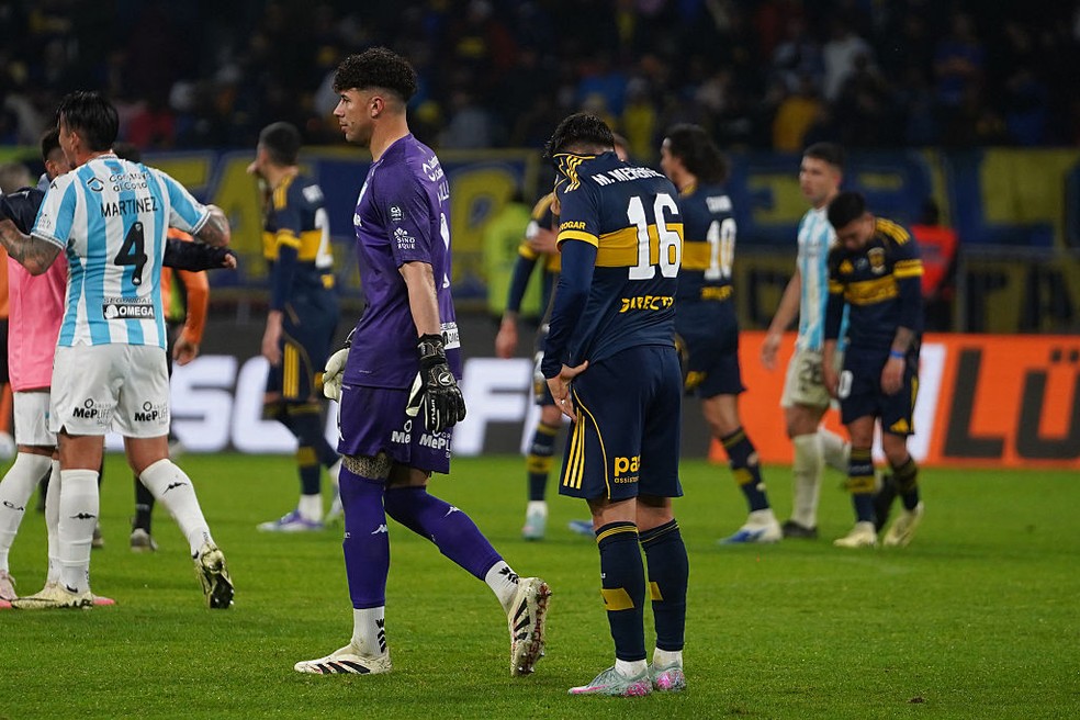 Boca Juniors perde para o Atlético Tucumán e se despede da Copa Argentina — Foto: Joaquín Camiletti/Getty Images