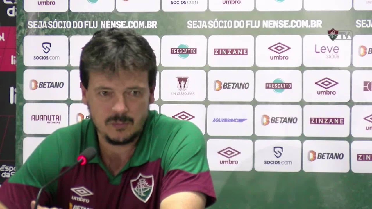 Confira a coletiva de Fernando Diniz após o empate do Fluminense