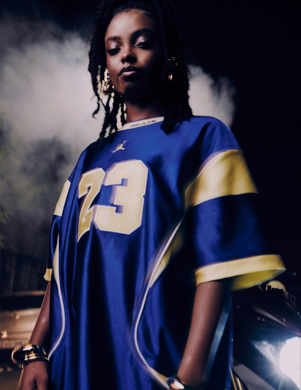 Novo uniforme 2 da seleção brasileira — Foto: Divulgação/Jordan/Nike