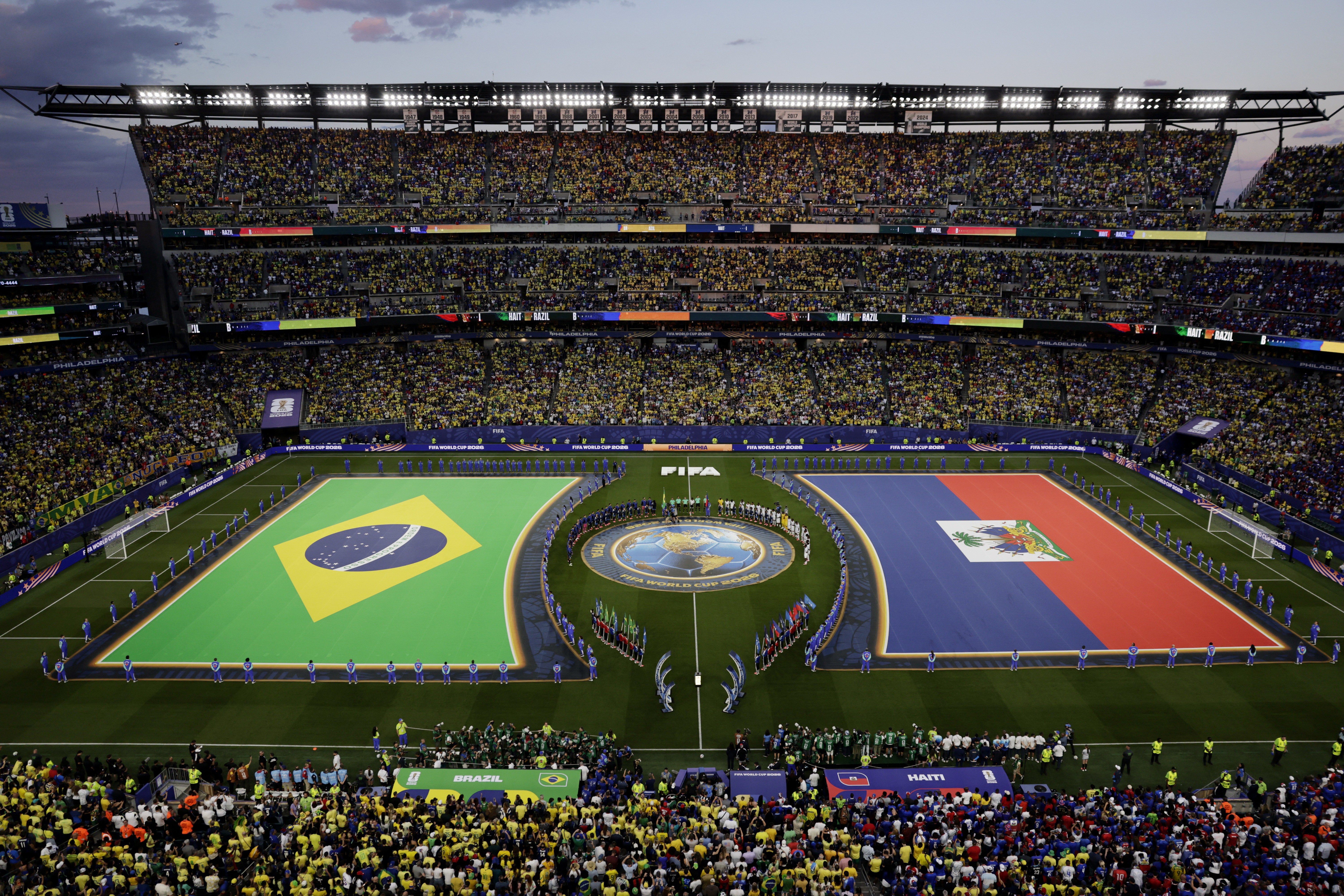 Copa do Mundo 2026 ultrapassa a marca de 2 milhões de torcedores nos estádios em Brasil x Haiti