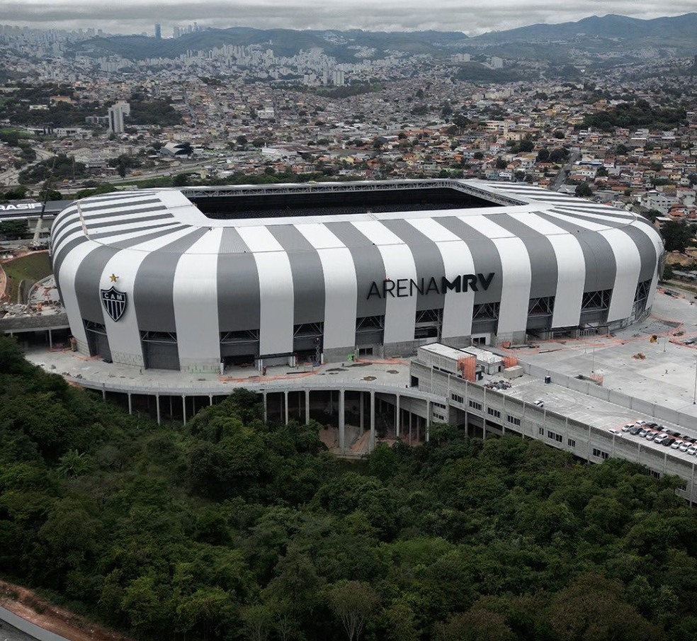 AO VIVO! ATLÉTICO-MG X SANTOS, INAUGURAÇÃO DA ARENA MRV, PRÉ-JOGO, #live