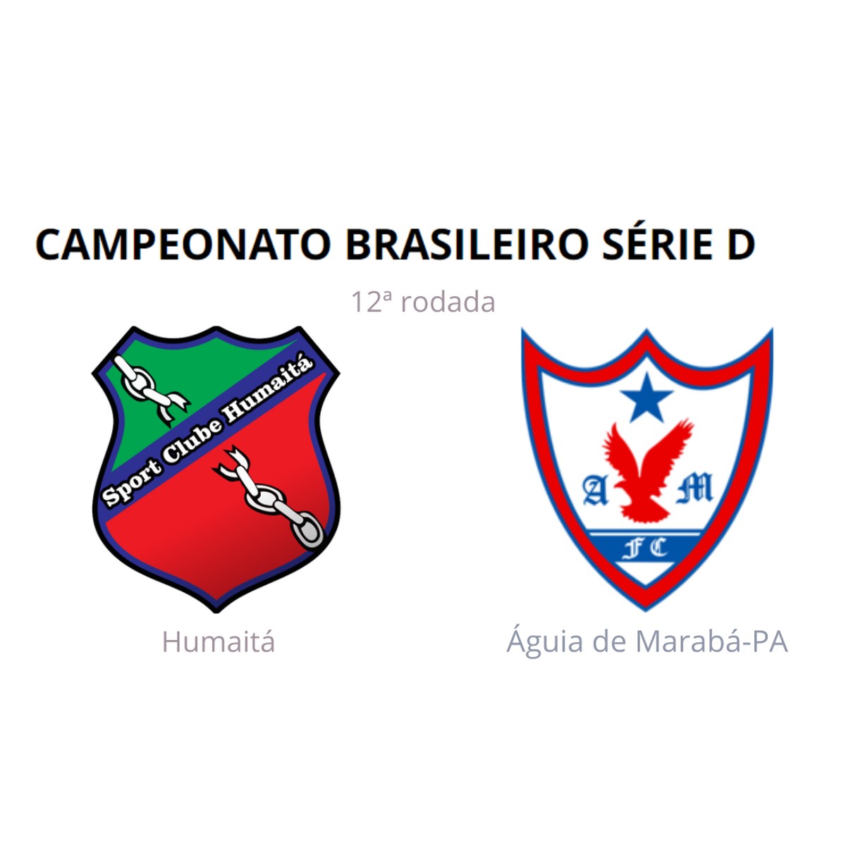 Águia De Marabá X Humaitá