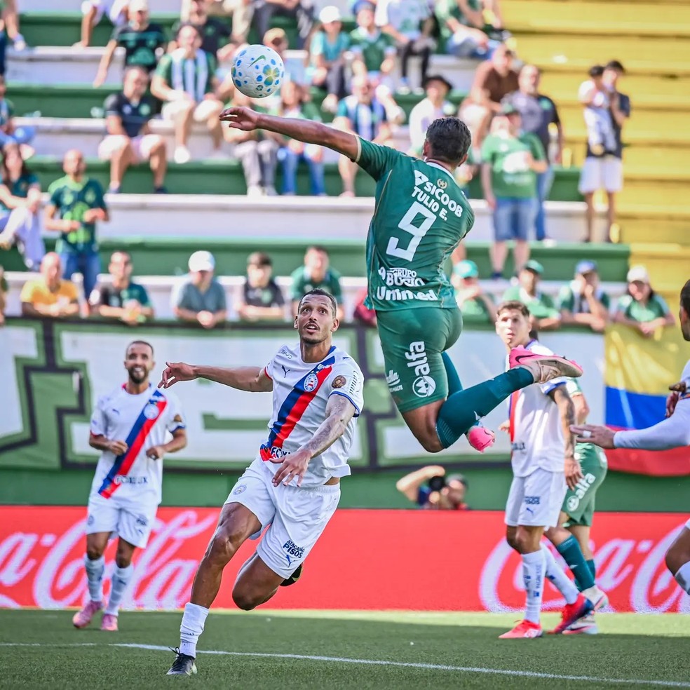 Túlio Eduardo em ação pela Chapecoense — Foto: Jery Souza/@jsfotografiaesportiva
