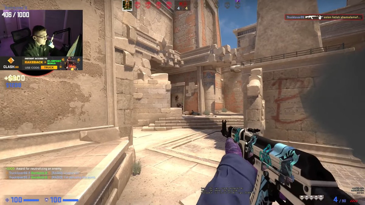 CS:GO: streamer pega cinco abates com um tiro para cada; vídeo | cs:go | ge