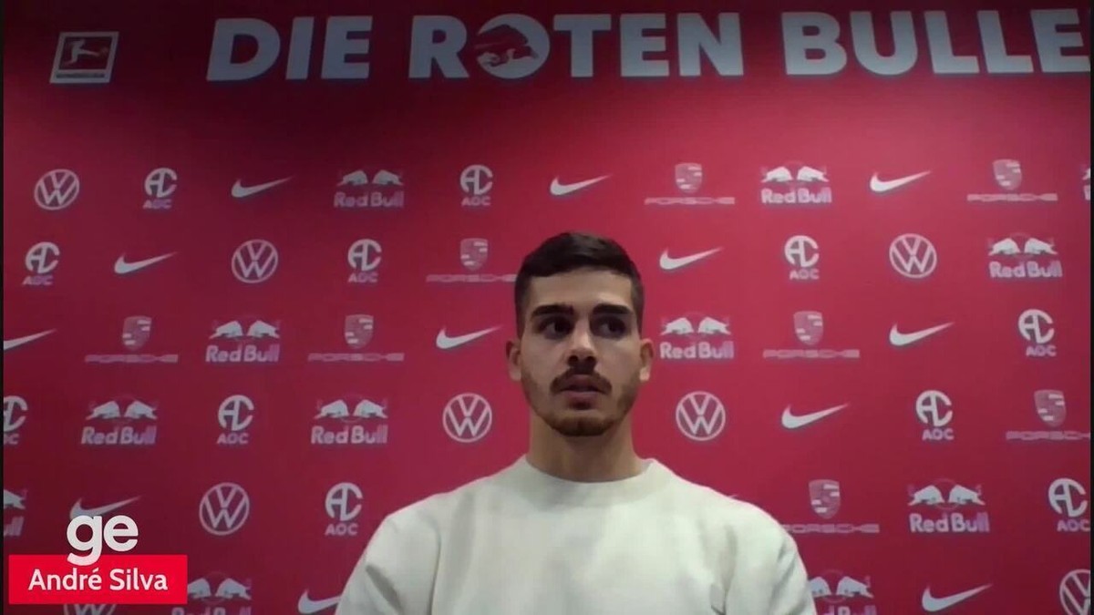 André Silva, atacante do RB Leipzig, fala sobre o confronto com o  Manchester City