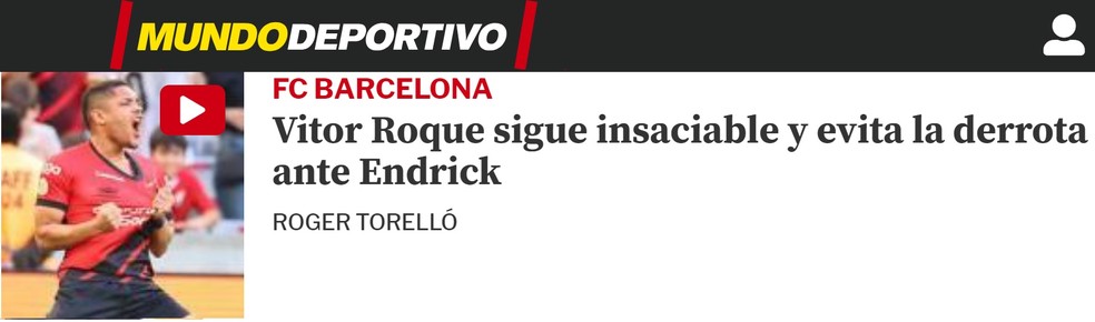 Mundo Deportivo, de Barcelona: 