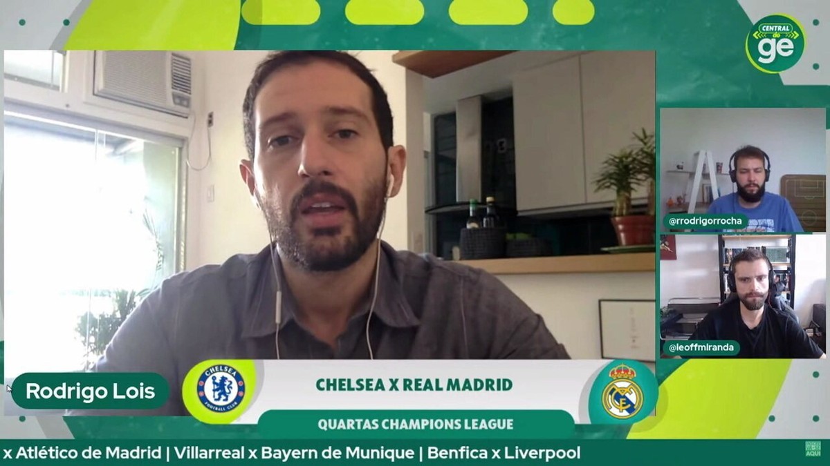 Champions League: Real Madrid enfrenta Chelsea nas quartas de final