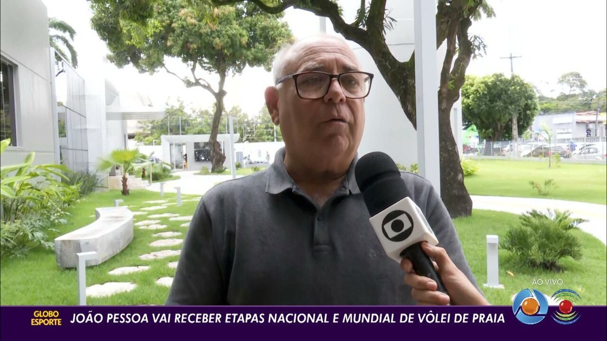 João Azevêdo e presidente da CBV lançam evento das etapas de Vôlei de Praia  que acontecem no mês de novembro em João Pessoa — Governo da Paraíba