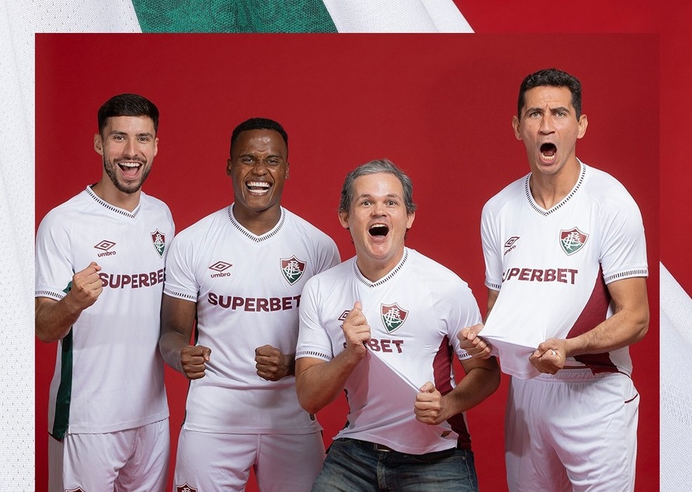Fluminense lança novo uniforme dois — Foto: Umbro e Lucas Merçon/FFC