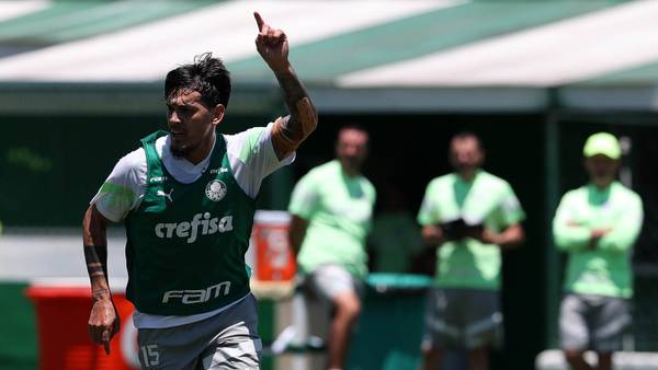 Palmeiras volta aos treinos com três novidades para enfrentar o Flamengo