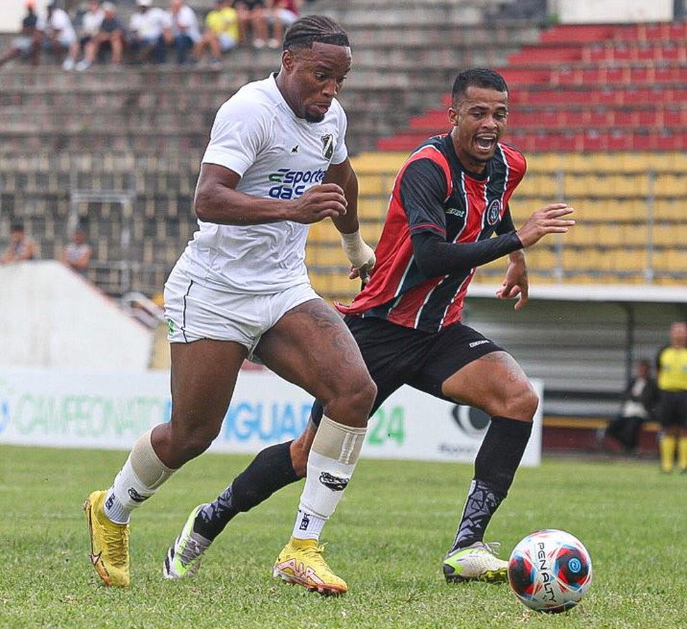 Santa Cruz de Natal bate o ABC no Barrettão — Foto: Rennê Carvalho/ABC