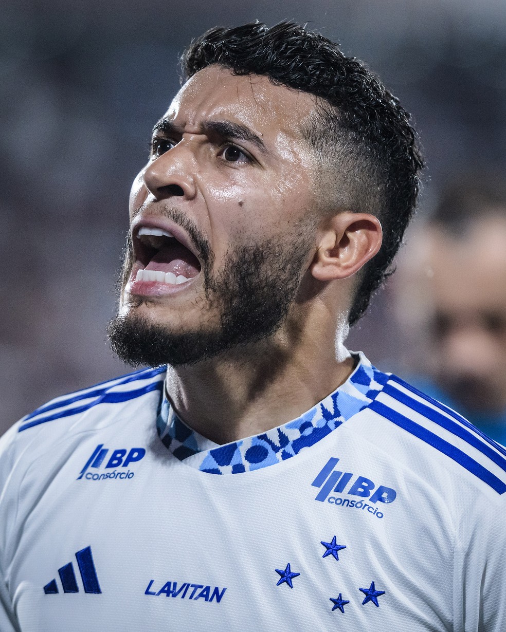 Lanús x Cruzeiro; William — Foto: Gustavo Aleixo/Cruzeiro
