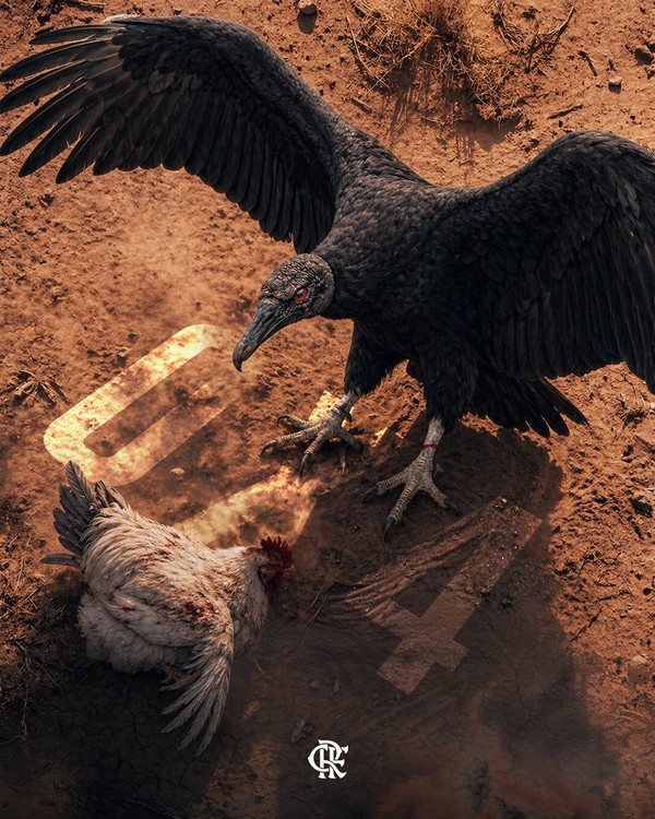 Flamengo atropela Atlético-MG e faz fortes provocações a rival nas redes sociais! Confira