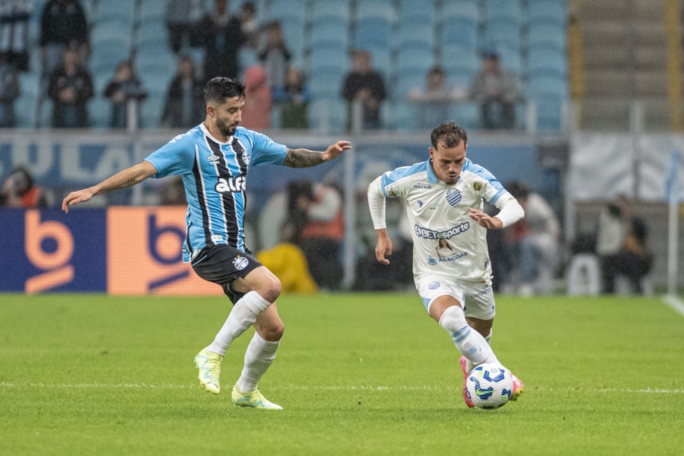 Grêmio x CSA pela Copa do Brasil na Arena — Foto: Augusto Oliveira/ASCOM CSA