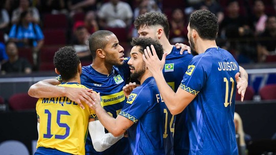 Brasil x Sérvia no Mundial Masculino de Vôlei: horário e onde assistir - Seleção brasileira entra em quadra nesta quarta-feira e quer confirmar a classificação para as oitavas de final