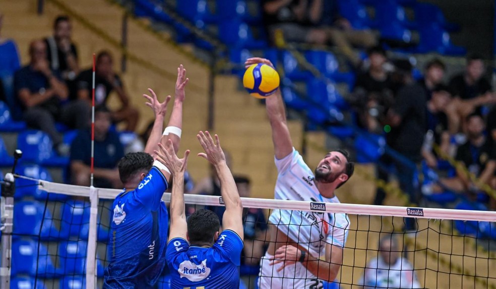 Rattray Minas Ciudad Voley Sul-Americano de Clubes — Foto: Pedro Teixeira/Vôlei Renata