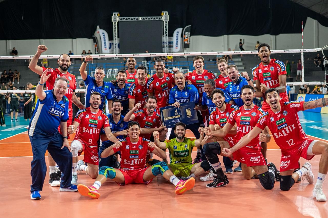 Campinas embala 14 vitórias seguidas e busca Superliga inédita por quádrupla coroa