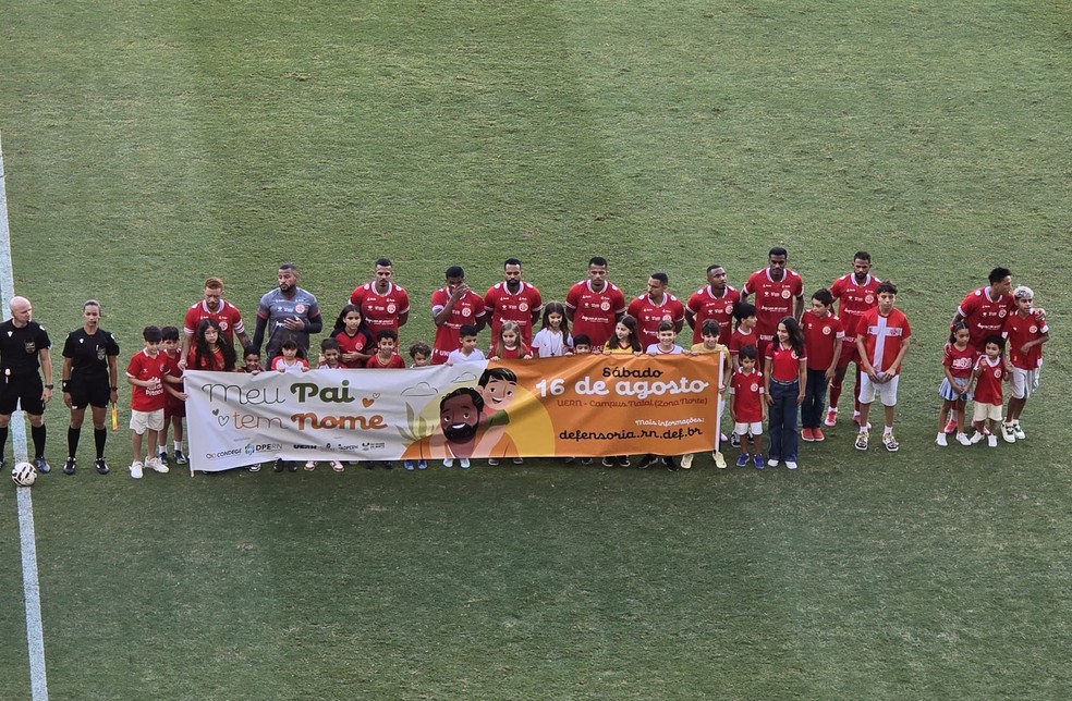 América-RN, campanha, Meu Pai Tem Nome — Foto: Divulgação