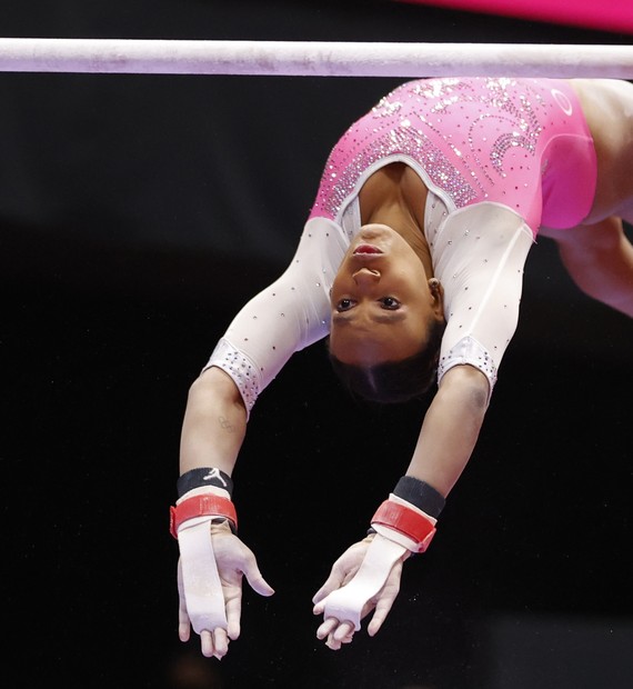 Rebeca Andrade nas finais de domingo do Mundial de Ginástica Artística:  onde assistir, data e horário > No Ataque