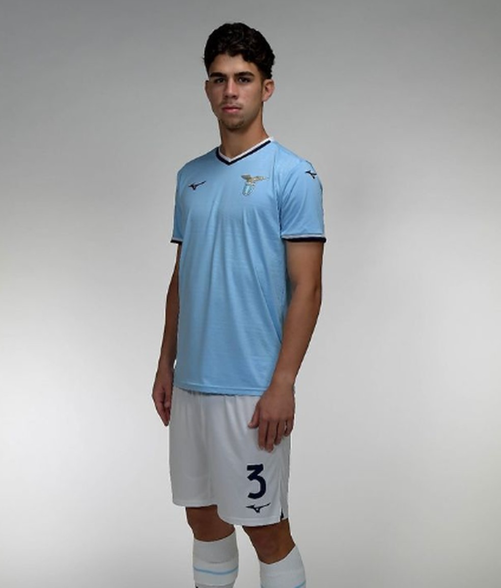 Ricardo Bordon na Lazio — Foto: Arquivo Pessoal