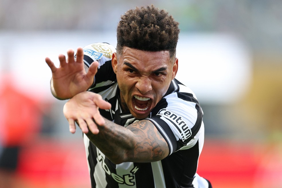 Igor Jesus em Botafogo x Seattle Sounders, pela Copa do Mundo de Clubes — Foto: Vitor Silva/BFR