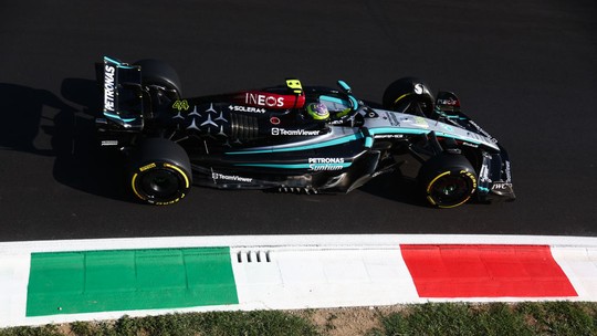 GP da Itália: Lewis Hamilton lidera 2º treino livre