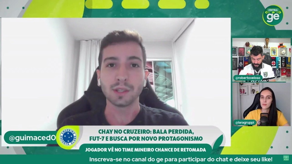 Globo Esporte - Notícias do Cruzeiro de hoje, 07/07 