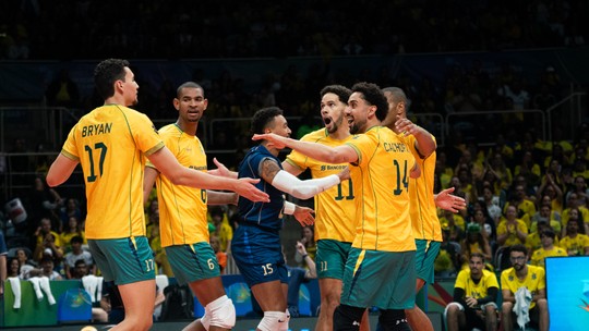 Brasil passa pelo Chile e estreia com vitória no Pré-Olímpico Masculino de vôlei
