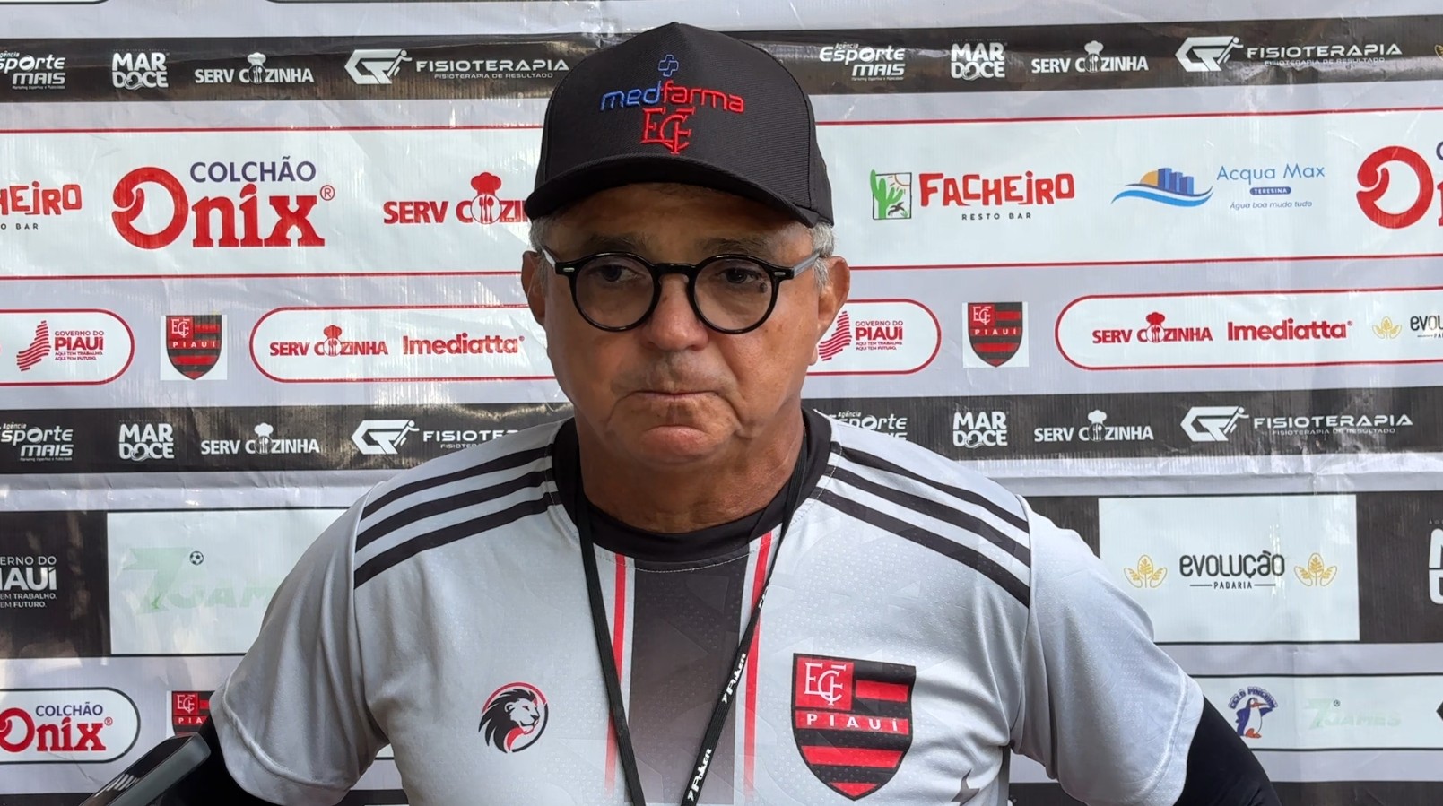 Flávio Araújo teme abalo mental no Flamengo-PI por atraso salarial: "Mexe com o psicológico"