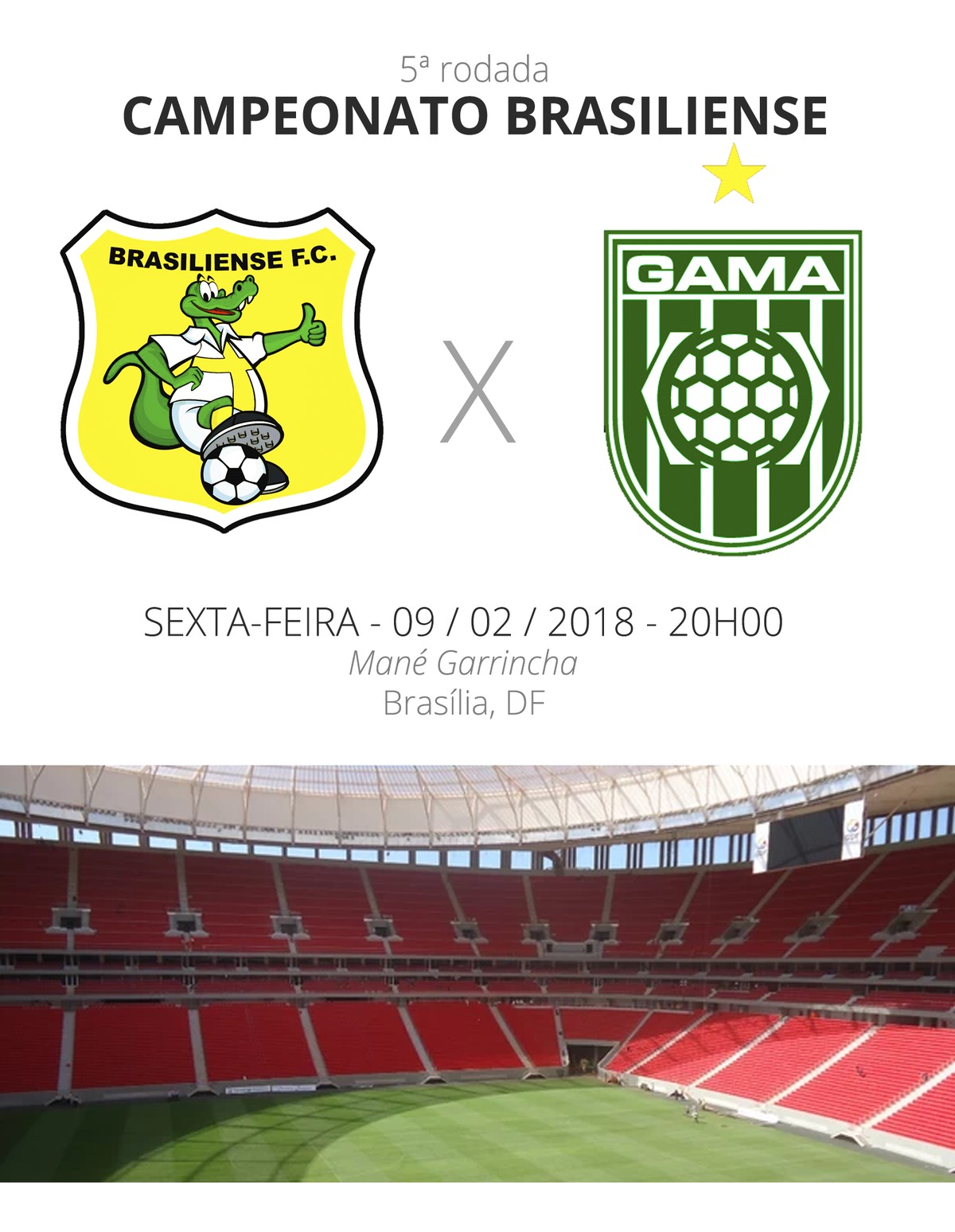 Gama x Santa Maria - Candangão 2023 - Ao Vivo 