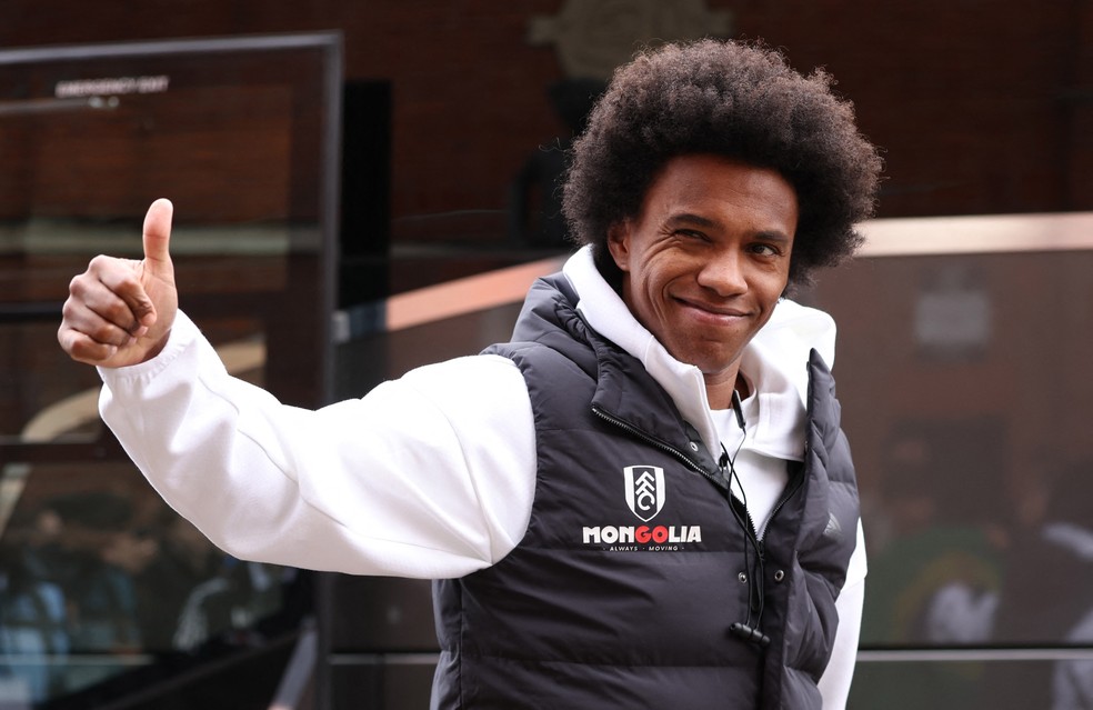 Fulham foi o clube mais recente de Willian  — Foto: Reuters/Cat Goryn