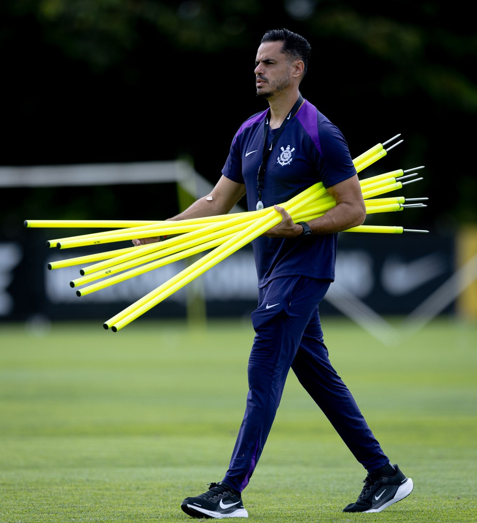 Diego Pereira é um dos homens de confiança de Ramón Díaz no Corinthians — Foto: Rodrigo Coca/Agência Corinthians