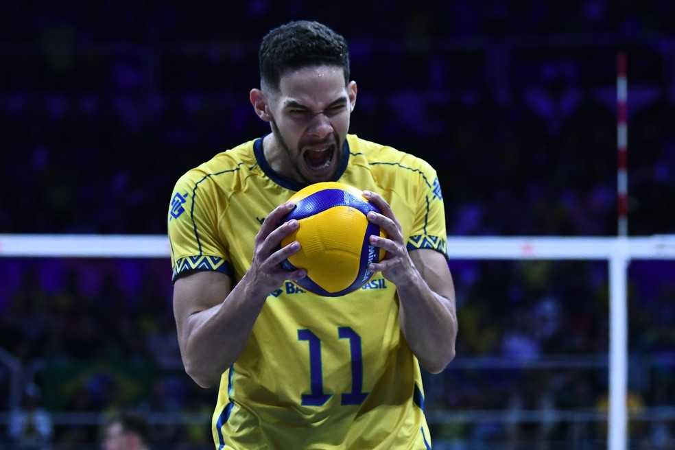 Judson desfalca a seleção nas quartas da VNL — Foto: Alexandre Durão