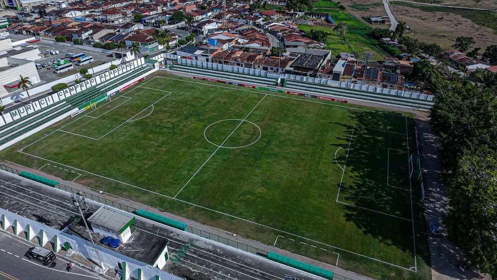 Murici x ASA, no Estádio José Gomes da CostaA — Foto: Allan Max/ASCOM CSA
