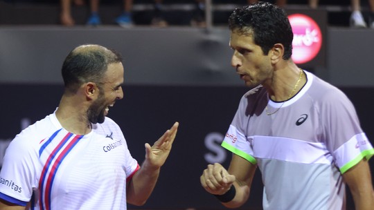 Marcelo Melo e Juan Cabal vão à finalsportbet brasilduplas no Rio Open 2023