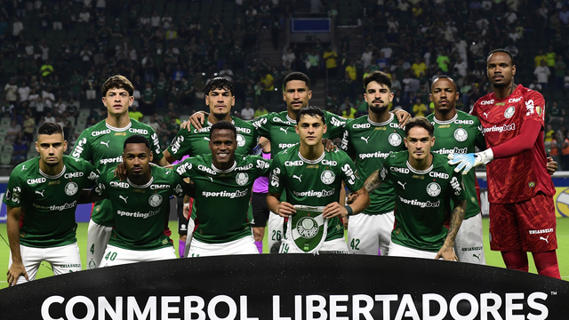 Palmeiras posado x Sporting Cristal