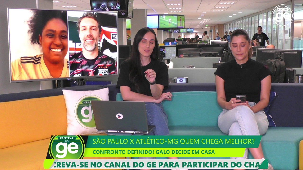 Caio Dominguez e Carol Leandro falam sobre o confronto entre São Paulo e Atlético-MG