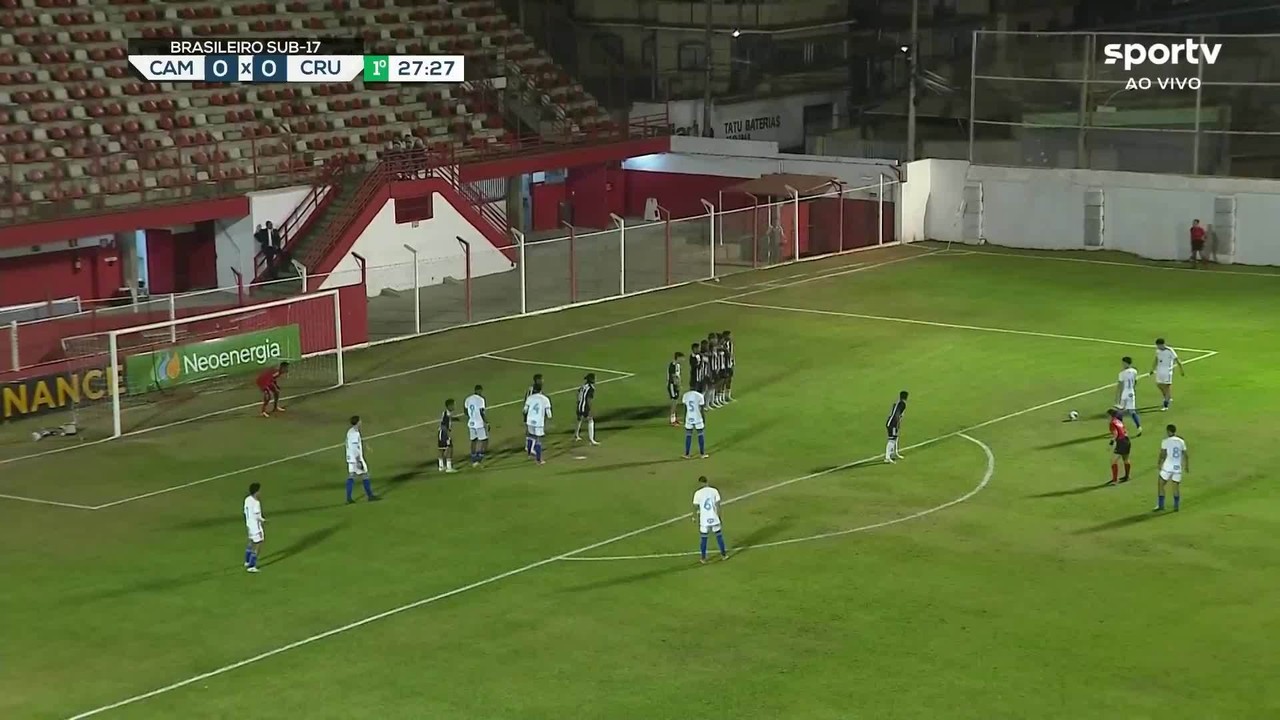 Atlético-MG 2 x 3 Cruzeiro | gols | 8ª rodada | Campeonato Brasileiro sub-17I