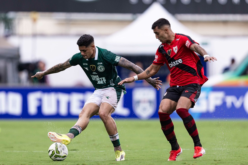 Goiás ficou com o título do Goianão 2026 ao bater o Atlético-GO na final — Foto: Heber Gomes/AGIF