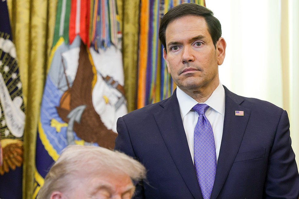 Marco Rubio, secretário do Estado dos Estados Unidos — Foto: Getty Images