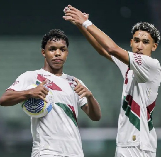 Wesley Natã já fez gol de título do Fluminense no estádio do Palmeiras; veja vídeo