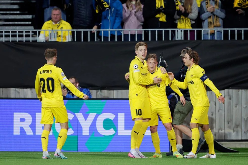 Bodo/Glimt se classifica novamente à fase de liga da Champions League — Foto: Divulgação / Uefa