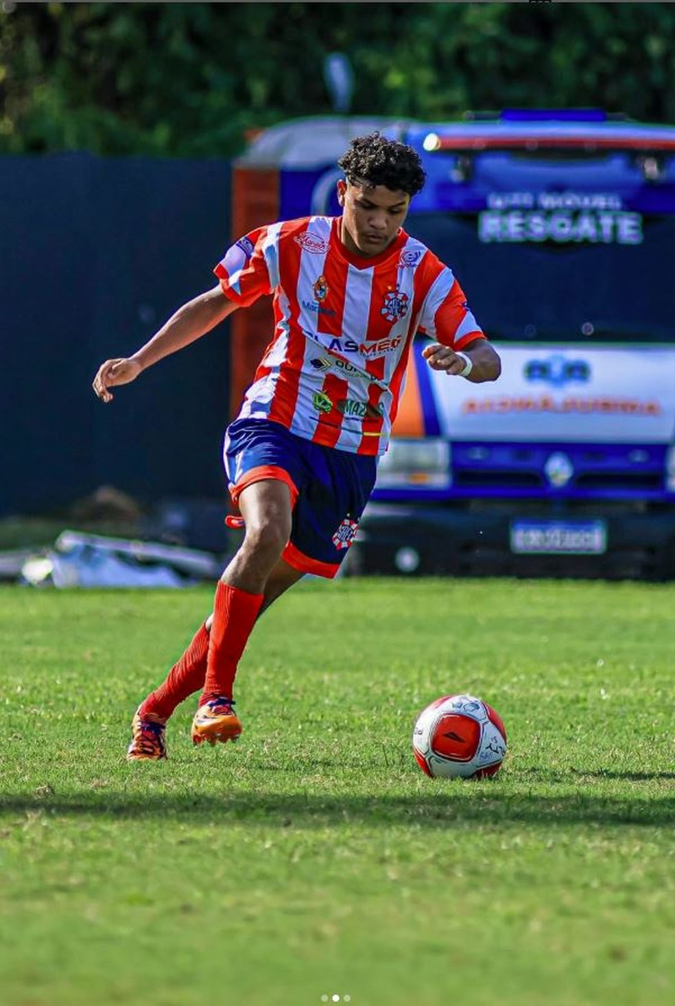André, lateral-direito do Sul América, faleceu em um acidente de trânsito. — Foto: Arquivo Pessoal
