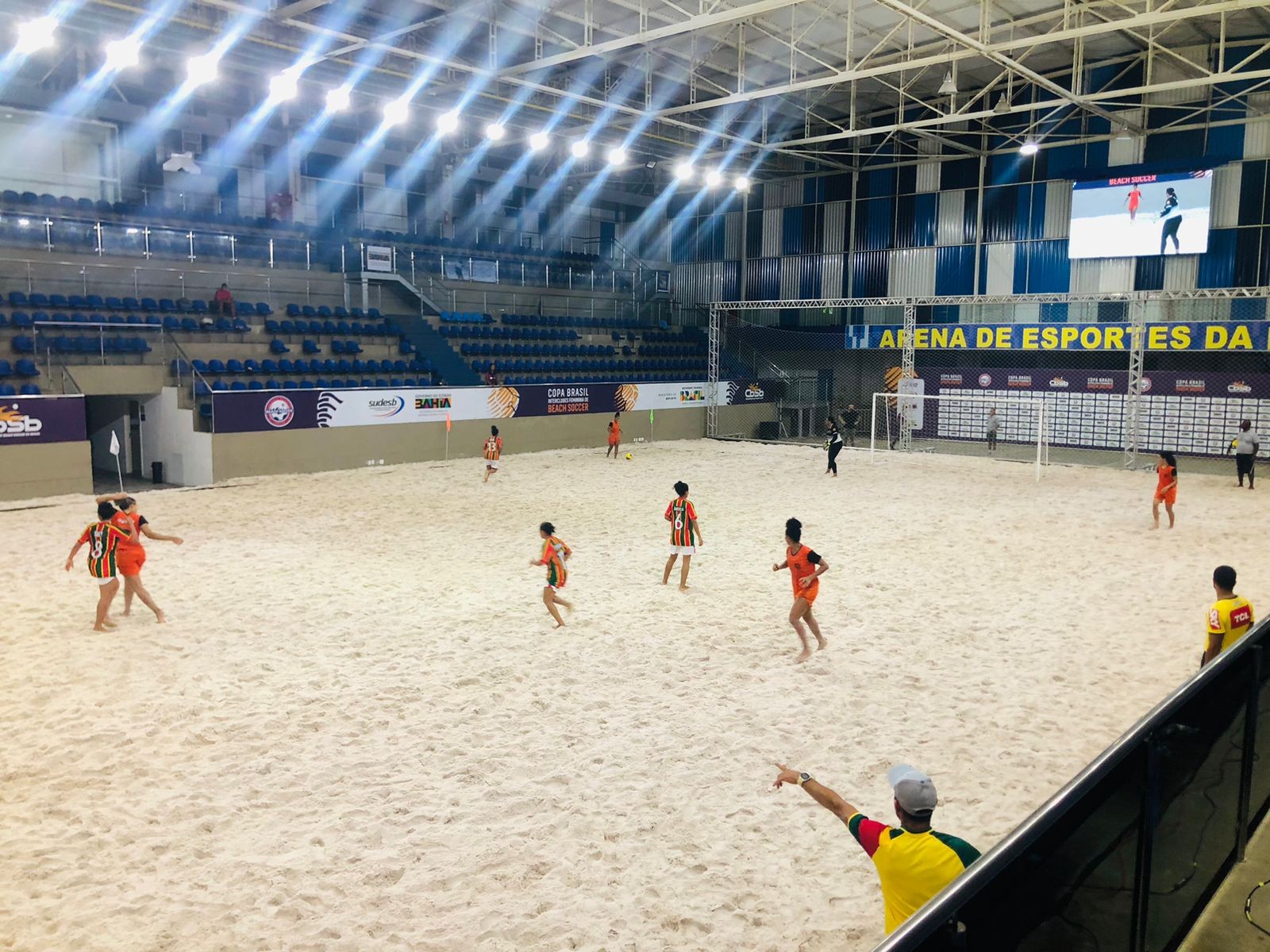 Sampaio vence na estreia da Copa Brasil Interclubes de Beach Soccer