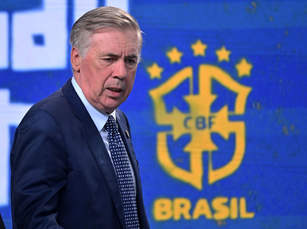 Carlo Ancelotti, convoca&ccedil;&atilde;o da Sele&ccedil;&atilde;o Brasileira &mdash; Foto: Andr&eacute; Dur&atilde;o