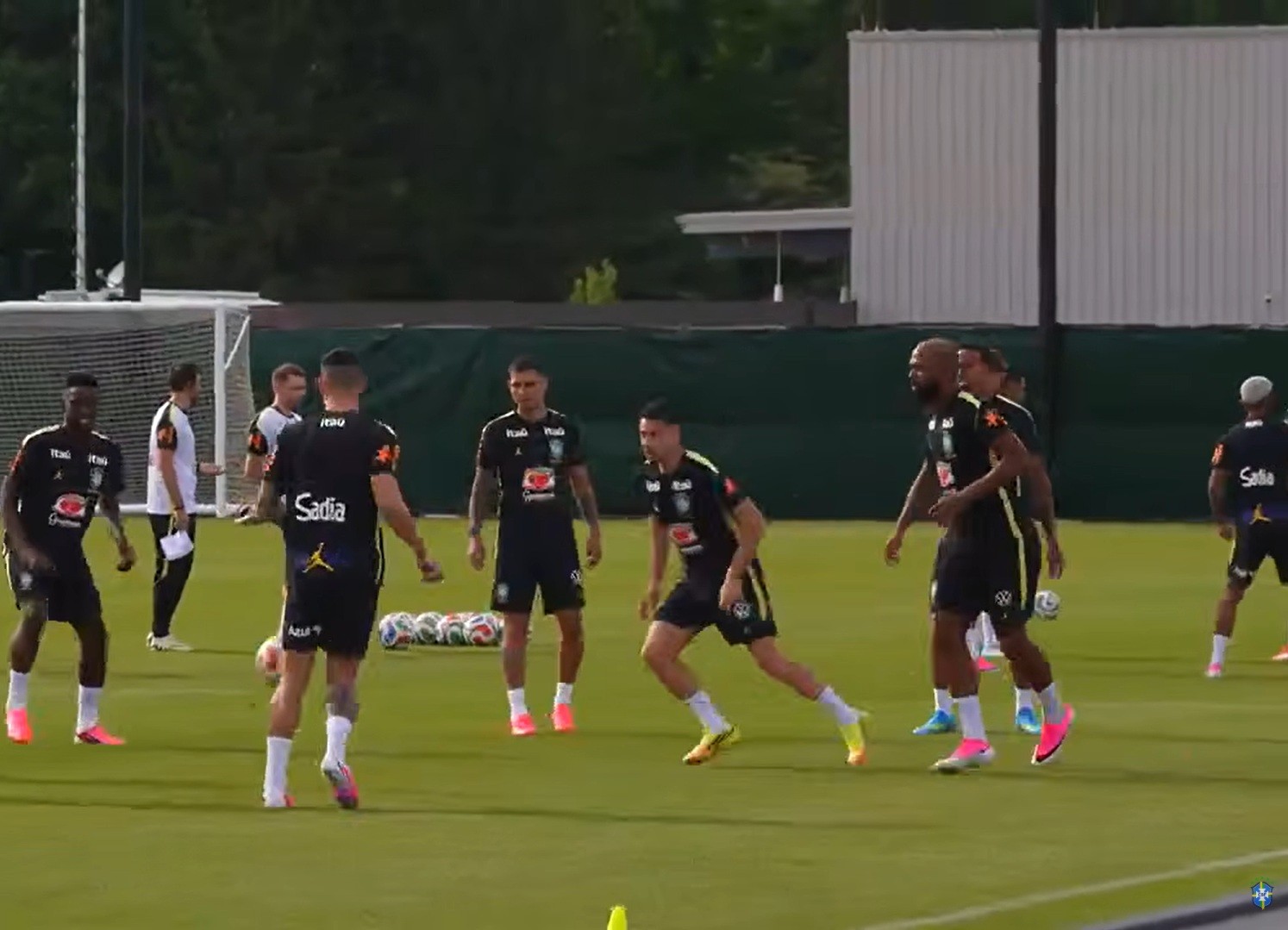 Ancelotti comanda primeiro treino da Seleção nos EUA